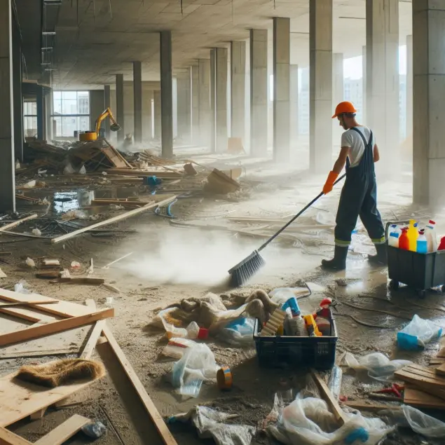 Site After-Math cleaning